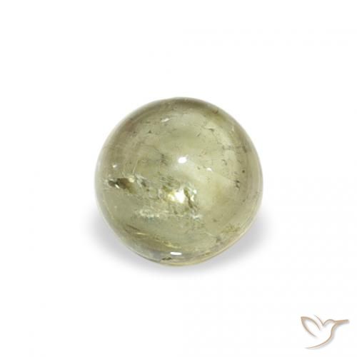 0.65ct Naturel Vert jaunâtre Tourmaline, Tour, Transparent