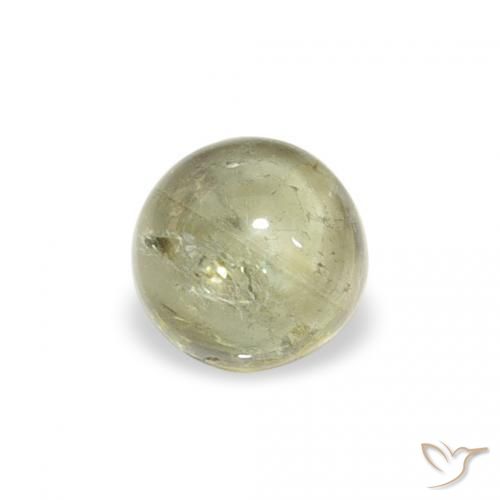 Tourmaline Vert jaunâtre naturelle Tour, 0.65 ct, Transparent