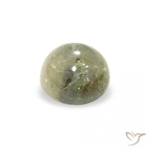 Tourmaline Vert jaunâtre naturelle Tour, 0.65 ct, Transparent