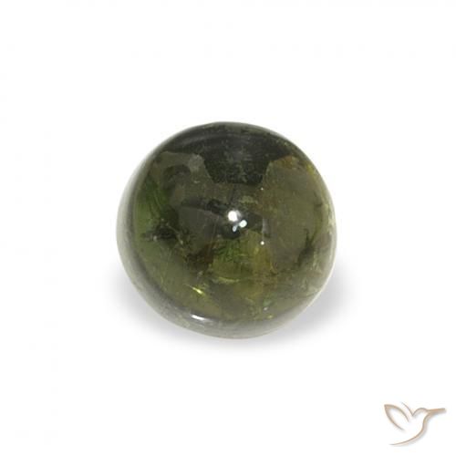 Tourmaline Vert foncé naturelle Tour, 0.54 ct, Transparent