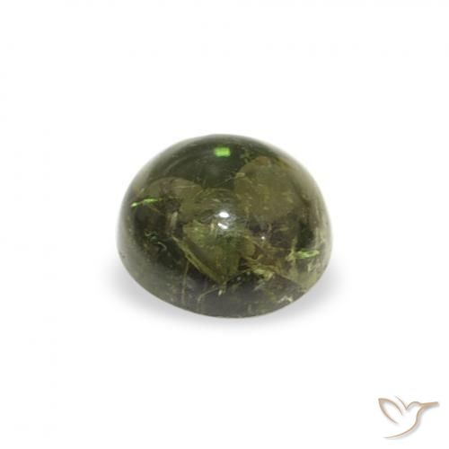 Tourmaline Vert foncé naturelle Tour, 0.54 ct, Transparent