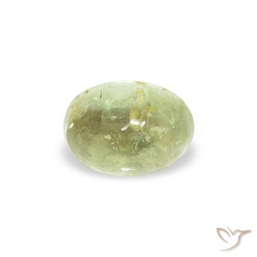 0.74ct Naturel Vert clair Tourmaline, ovale, Transparent