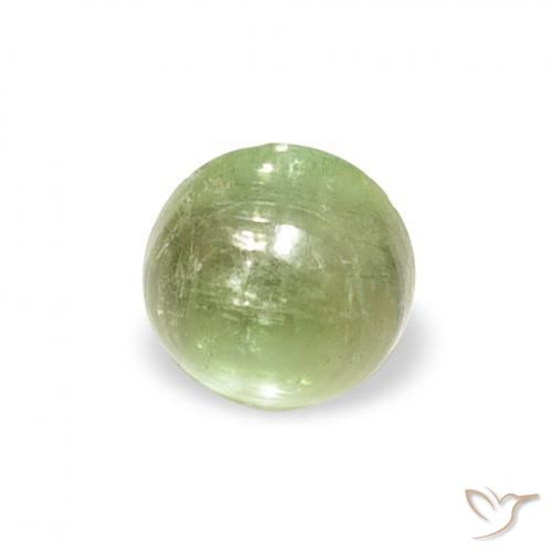 Tourmaline Vert jaunâtre naturelle Tour, 0.57 ct, Transparent