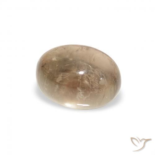 Tourmaline Brun orangé naturelle ovale, 1.64 ct, Transparent