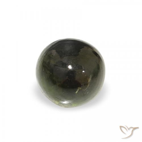 0.62ct Naturel Vert foncé Tourmaline, Tour, Transparent