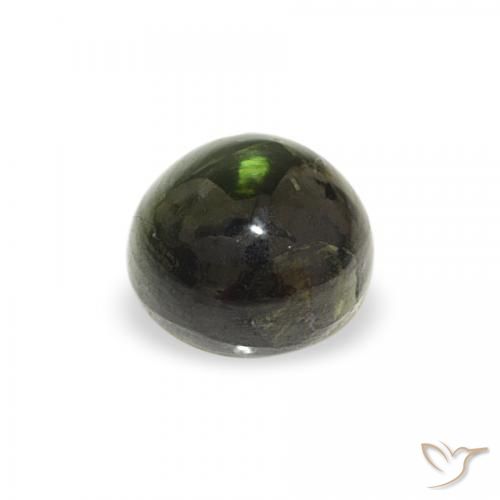 Tourmaline Vert foncé naturelle Tour, 0.62 ct, Transparent
