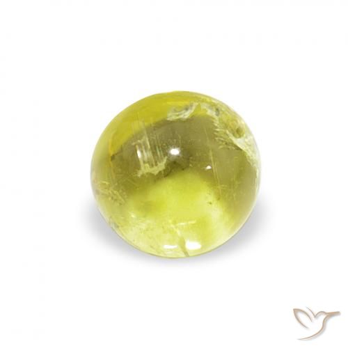 0.57ct Naturel Jaune moyen Tourmaline, Tour, Transparent