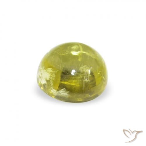 Tourmaline Jaune moyen naturelle Tour, 0.57 ct, Transparent