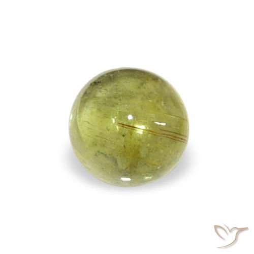 0.53ct Naturel Jaune citron Tourmaline, Tour, Transparent