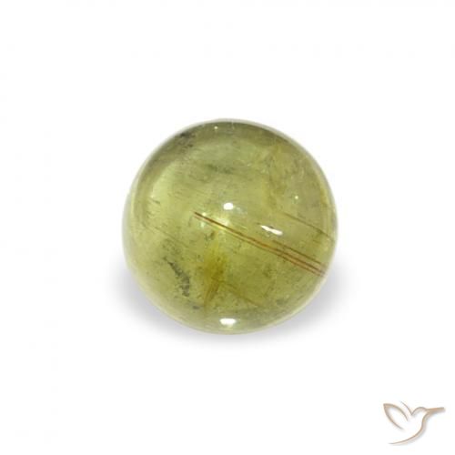 Tourmaline Jaune citron naturelle Tour, 0.53 ct, Transparent