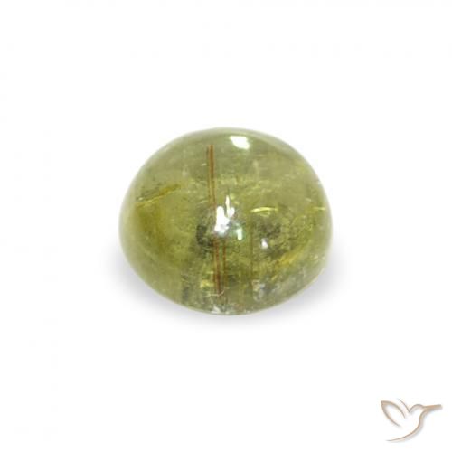 Tourmaline Jaune citron naturelle Tour, 0.53 ct, Transparent