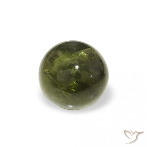 Tourmaline Vert chaud naturelle Tour, 0.75 ct, Transparent