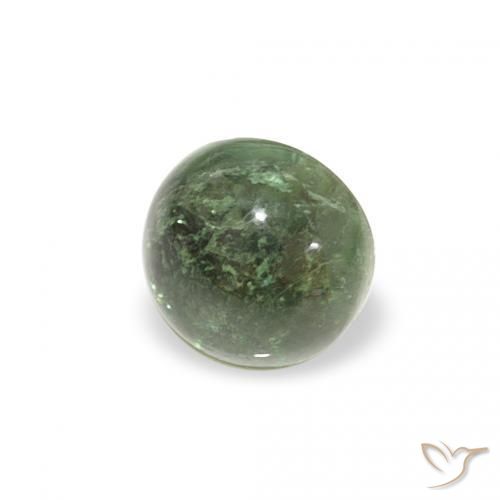 Tourmaline Vert terreux naturelle Tour, 0.66 ct, Transparent