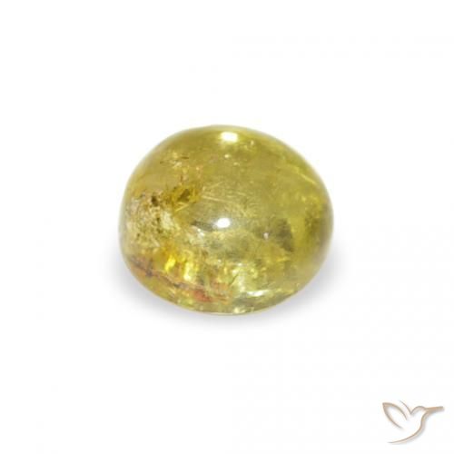 Tourmaline Medium Light-Yellow naturelle Tour, 0.63 ct, Transparent