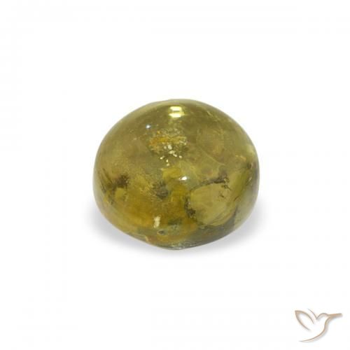 Tourmaline Vert terreux naturelle Tour, 0.67 ct, Transparent
