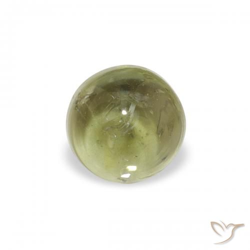 0.71ct Naturel Vert jaunâtre Tourmaline, Tour, Transparent