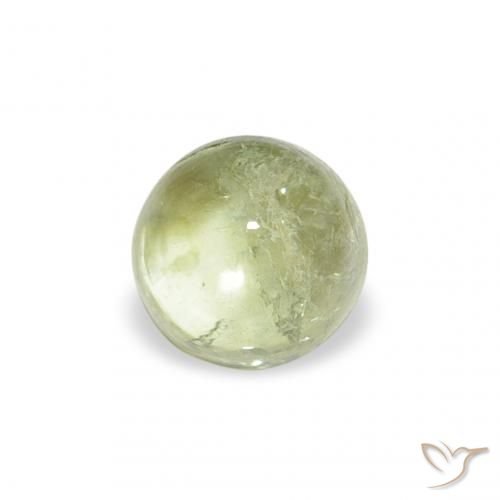 0.62ct Naturel Vert jaunâtre Tourmaline, Tour, Transparent