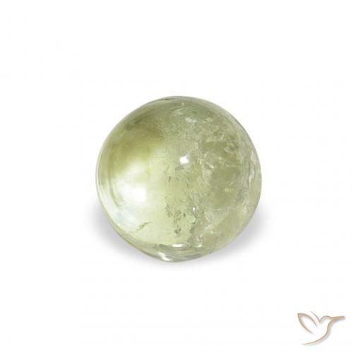 Tourmaline Vert jaunâtre naturelle Tour, 0.62 ct, Transparent