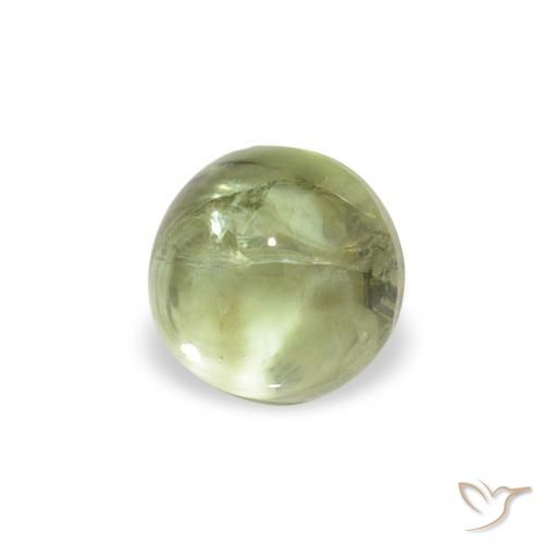 Tourmaline Vert jaunâtre naturelle Tour, 0.64 ct, Transparent