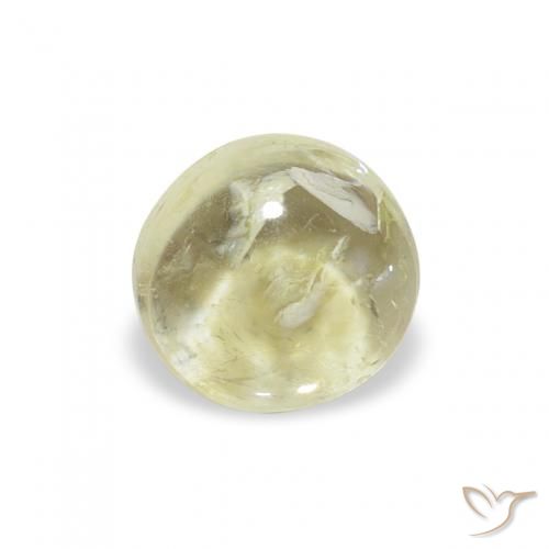 0.88ct Naturel Medium Light-Yellow Tourmaline, Tour, Transparent