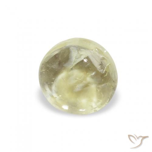 Tourmaline Medium Light-Yellow naturelle Tour, 0.88 ct, Transparent