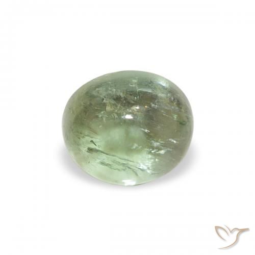 0.81ct Naturel Vert forêt léger Tourmaline, ovale, Transparent