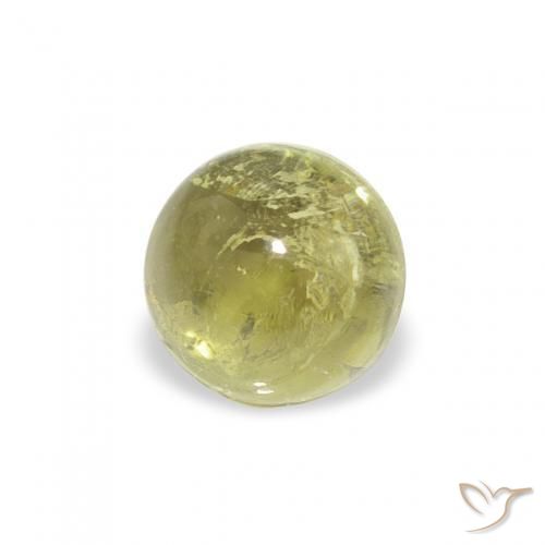 Tourmaline Vert chaud et terreux naturelle Tour, 0.72 ct, Transparent