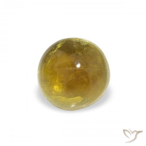 Tourmaline Doré jaunâtre naturelle Tour, 0.69 ct, Transparent