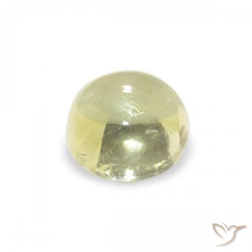 Tourmaline Vert jaunâtre naturelle Tour, 0.64 ct, Transparent