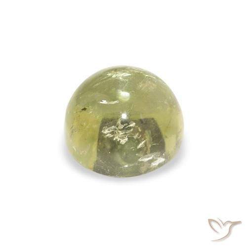 Tourmaline Vert chaud et terreux naturelle Tour, 1.35 ct, Transparent