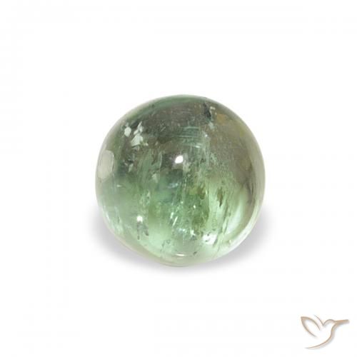 0.66ct Naturel Medium Light-Green Tourmaline, Tour, Transparent