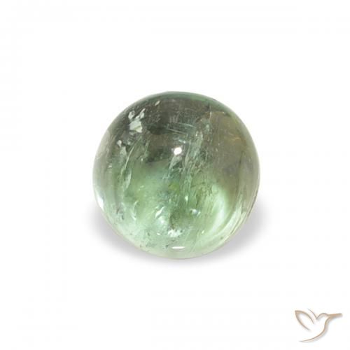 Tourmaline Medium Light-Green naturelle Tour, 0.66 ct, Transparent