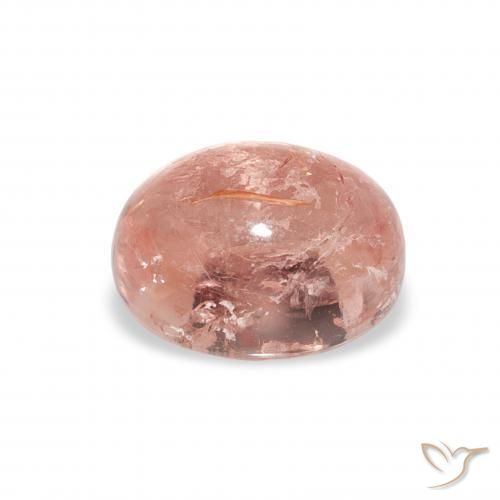Tourmaline Rose moyen naturelle ovale, 1.47 ct, Transparent