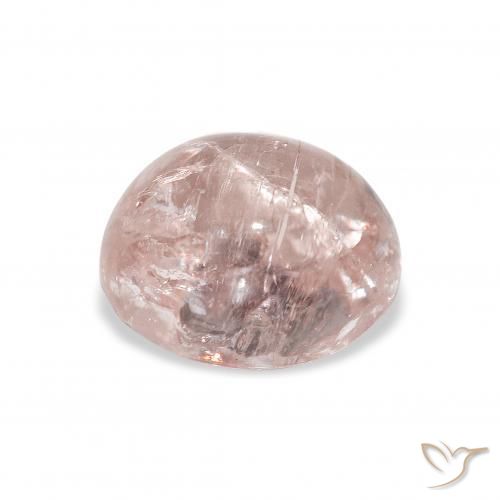 Tourmaline Rose moyen naturelle ovale, 4.25 ct, Transparent