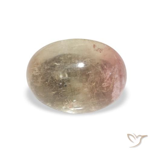 1.66ct Naturel Rose moyen Tourmaline, ovale, Transparent