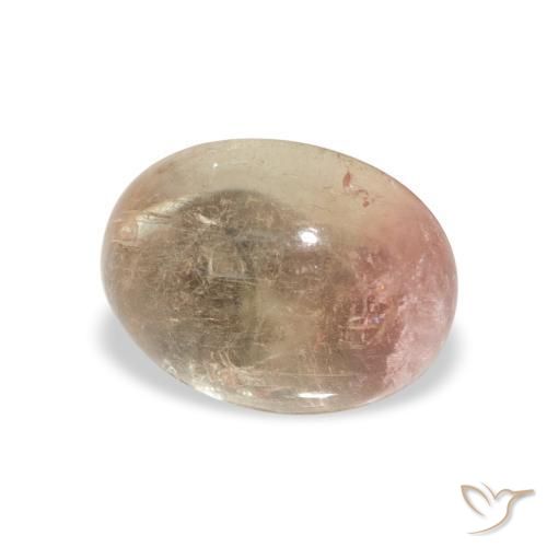Tourmaline Rose moyen naturelle ovale, 1.66 ct, Transparent