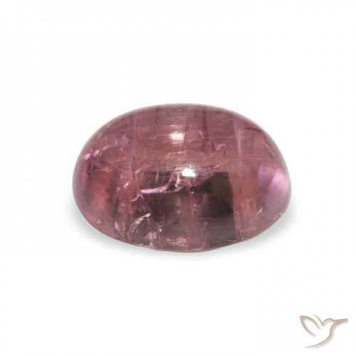 Tourmaline Rose vif naturelle ovale, 1.13 ct, Transparent