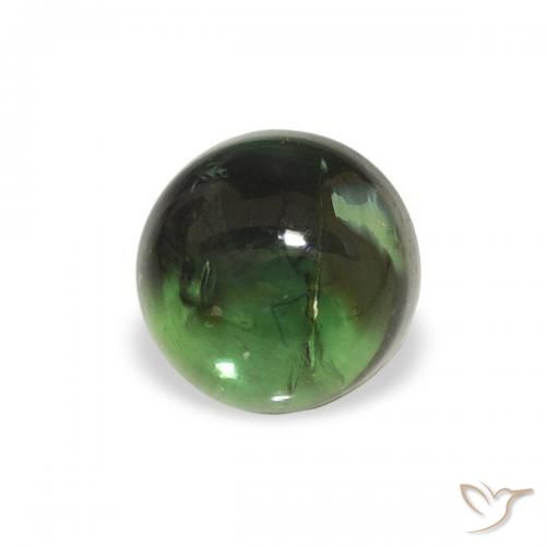 Tourmaline Vert moyen naturelle Tour, 0.66 ct, Transparent