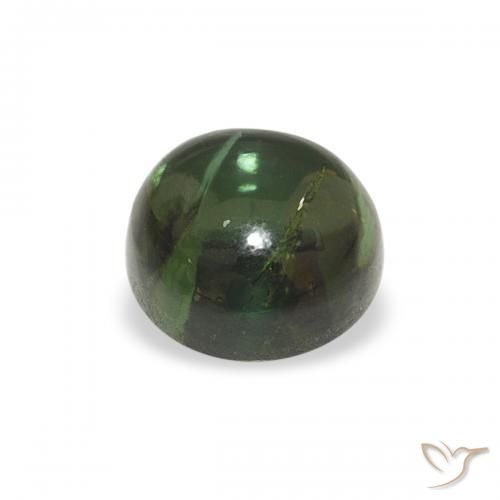 Tourmaline Vert moyen naturelle Tour, 0.66 ct, Transparent