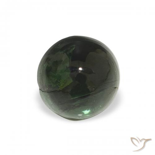 0.77ct Naturel Vert terreux Tourmaline, Tour, Transparent