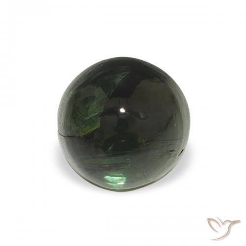 Tourmaline Vert terreux naturelle Tour, 0.77 ct, Transparent