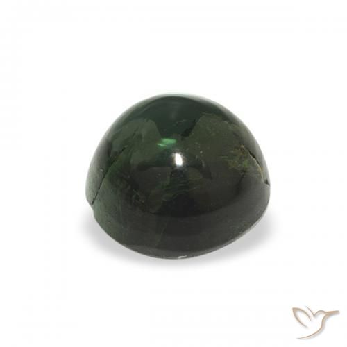 Tourmaline Vert terreux naturelle Tour, 0.77 ct, Transparent
