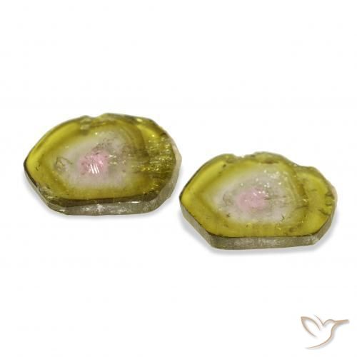 Shop natural 7.05ct Pastèque Tourmaline gems, Fantaisie, from Mozambique at GemSelect. In stock, global shipping!