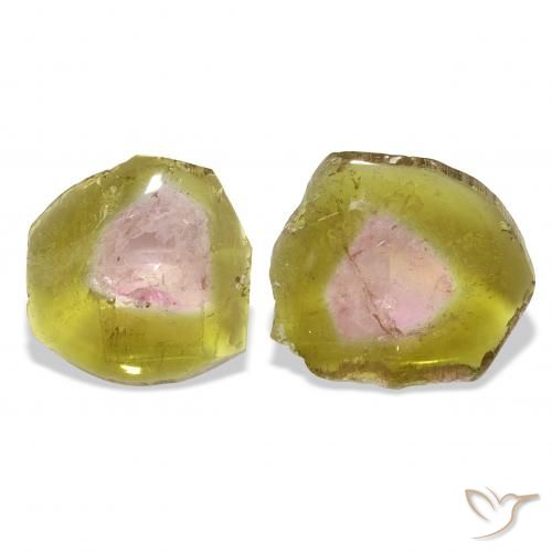 Shop natural 8.90ct Pastèque Tourmaline gems, Fantaisie, from Mozambique at GemSelect. In stock, global shipping!