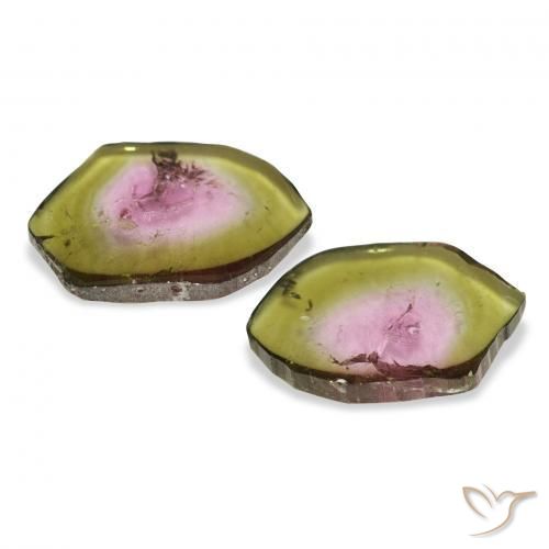 Shop natural 3.73ct Pastèque Tourmaline gems, Fantaisie, from Mozambique at GemSelect. In stock, global shipping!