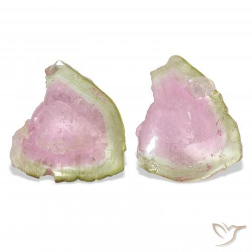 Shop natural 15.90ct Pastèque Tourmaline gems, Fantaisie, from Mozambique at GemSelect. In stock, global shipping!
