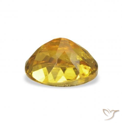 Tourmaline Or moyen naturelle ovale, 1.44 ct, VS