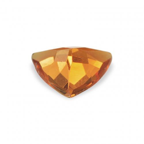 Tourmaline Orange moyen naturelle Trillion, 0.68 ct, VS