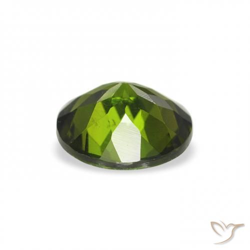 Tourmaline Forêt verte naturelle Tour, 0.64 ct, VVS