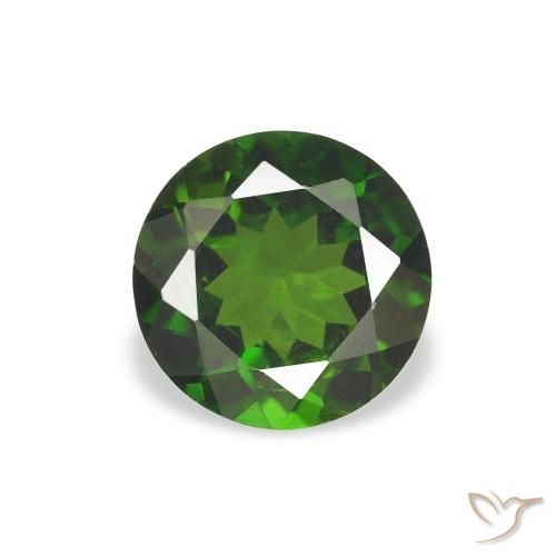 Tourmaline Vert foncé naturelle Tour, 0.80 ct, VVS